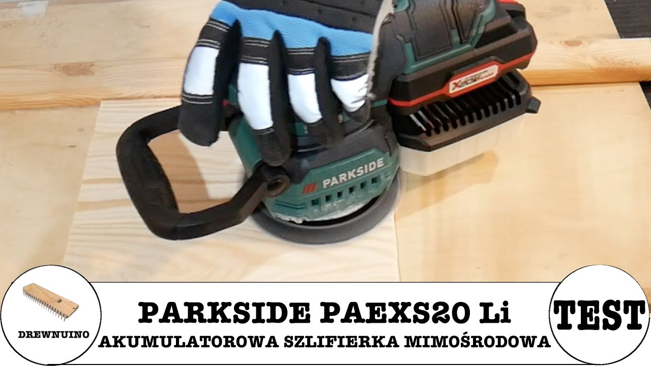 #073 Parkside PAEXS 20 Li - akumulatorowa szlifierka mimośrodowa