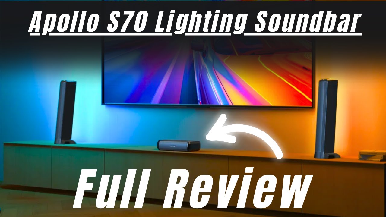 Ultimea Apollo S70 Lighting Soundbar for $100 - FULL REVIEW