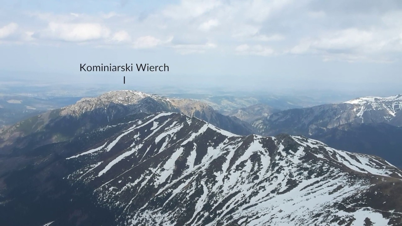 Panorama ze Starorobociańskiego Wierchu