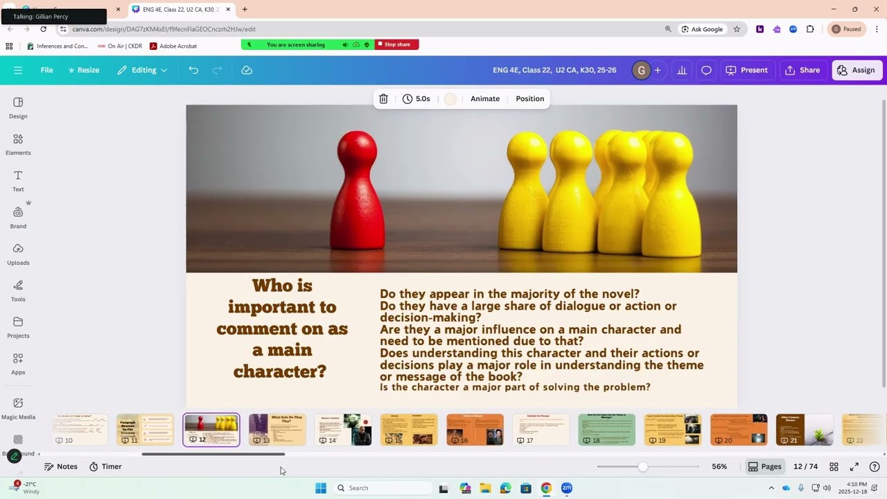 ENG4E Class 23: Unit 2, Culminating Activity Part 2, Introduce Unit 3