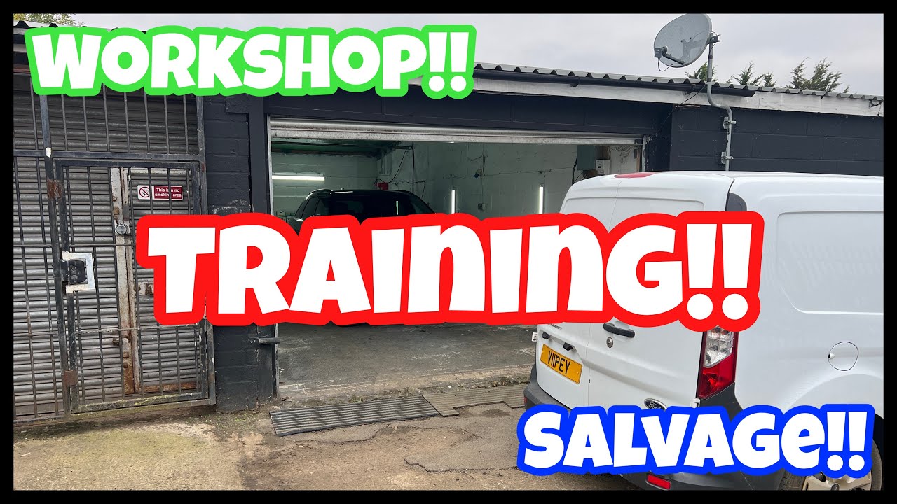 Channel update, waffle, smart repair training!! New workshop!! Salvage!!
