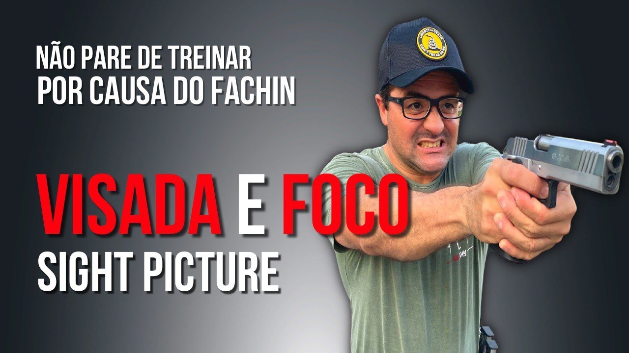 Aprenda como ter a melhor VISADA E FOCO perfeito na arma de fogo - COMPLETO