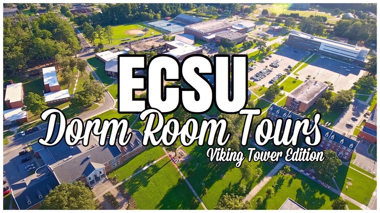 ECSU| VIKING TOWER| DORM ROOM TOURS| RESIDENCE HALL | PT 1 | CAMILLE DEADRA
