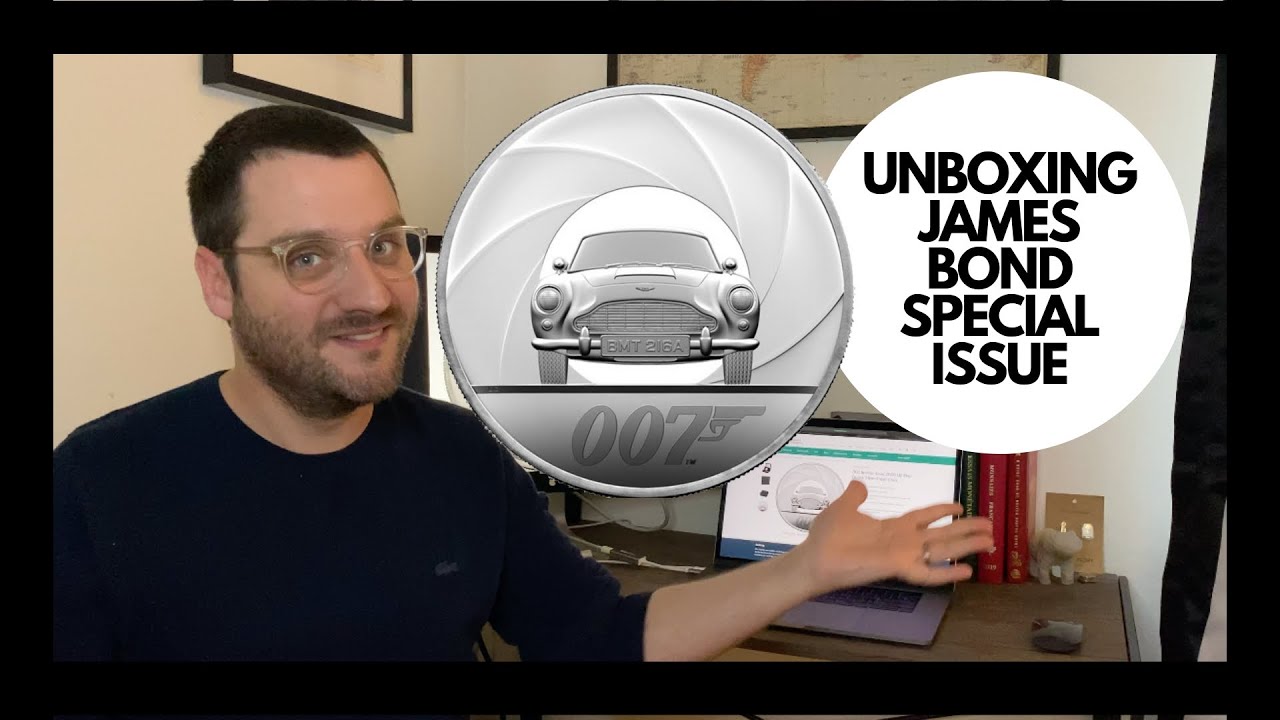 UNBOXING JAMES BOND SPECIAL ISSUE 2020 5OZ SILVER PROOF COIN