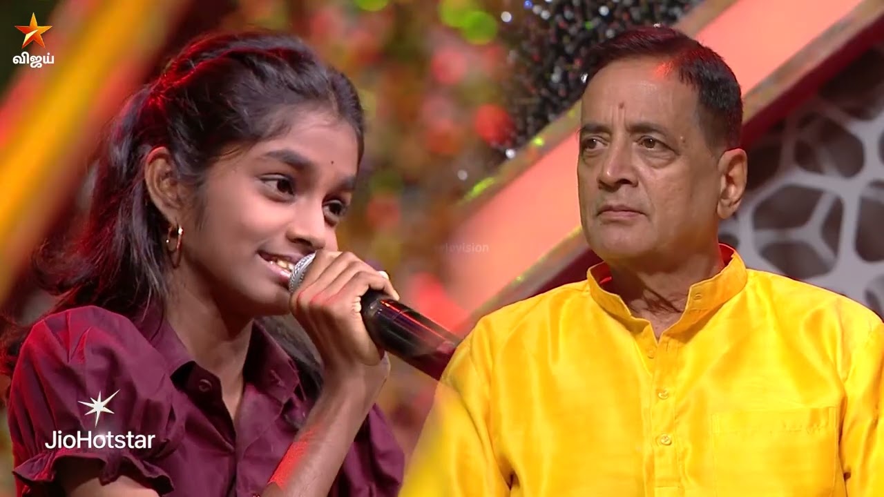 Thalattum Poongkaatru Song by #Sarasruthi 😍🫶 | Super Singer Junior 10 | Celebrating Isaignani