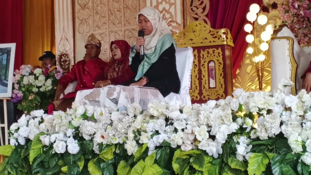 Resepsi pernikahan. Qori'ah SABILAH ROUDHATUL JANNAH 