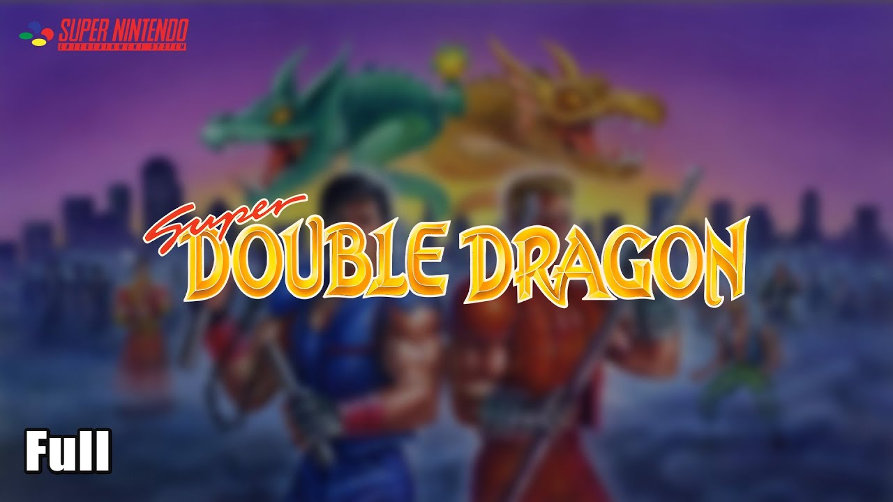 Let's Play Super Double Dragon | Full | Super Nintendo - NR