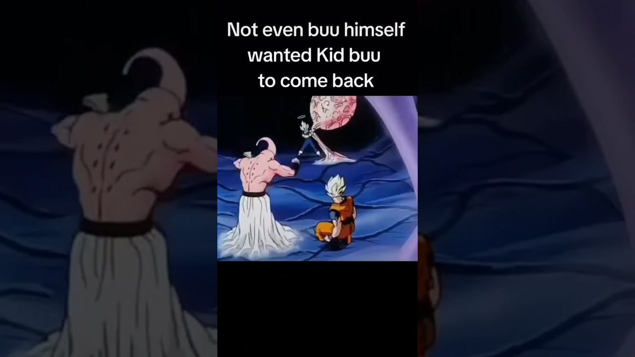 Super Buu is scared of Kid Buu | #dragonballz #dbz #majinbuu #superbuu #kidbuu #slickprince