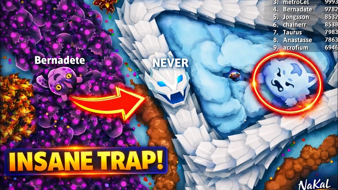 Snake.io 🐍 MOST SATISFYING TRAP ESCAPE! 20,000+ SCORE 🐍