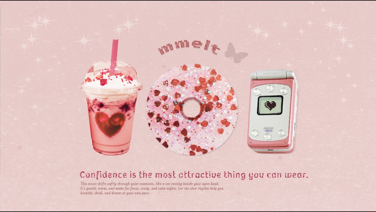 Playlist🎧 Confidence is the most attractive thing you can wear.🍓Cute Lo-fi Jazz🌟 Study /Focus/ Chill