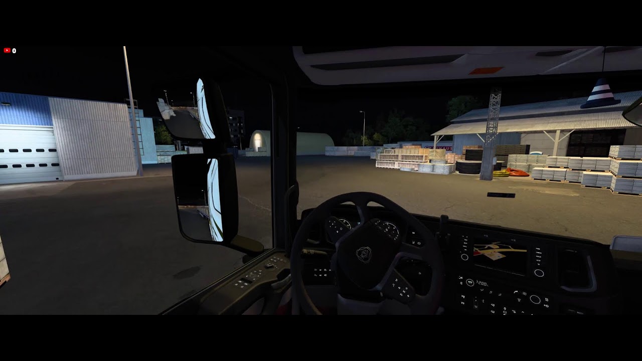 Gameplay Simulada no ATS/ETS