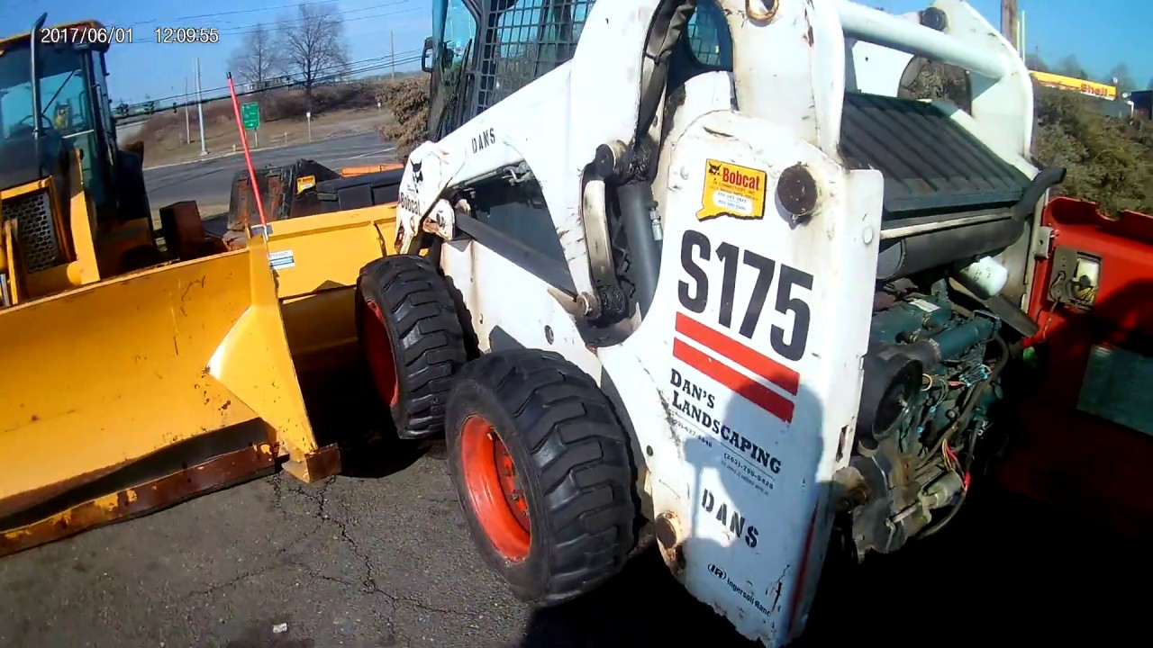 Bobcat oil change and fuel filter