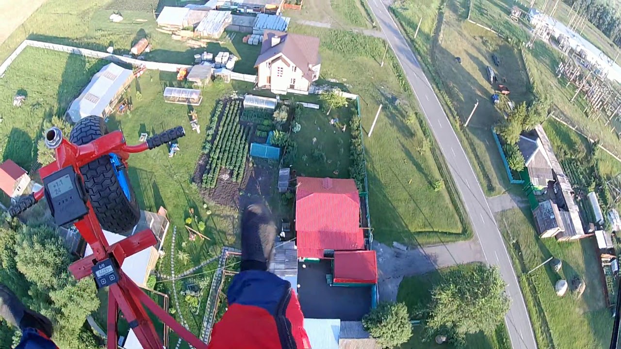 Посадка под тягой мотора 07. 07. 2020 г.