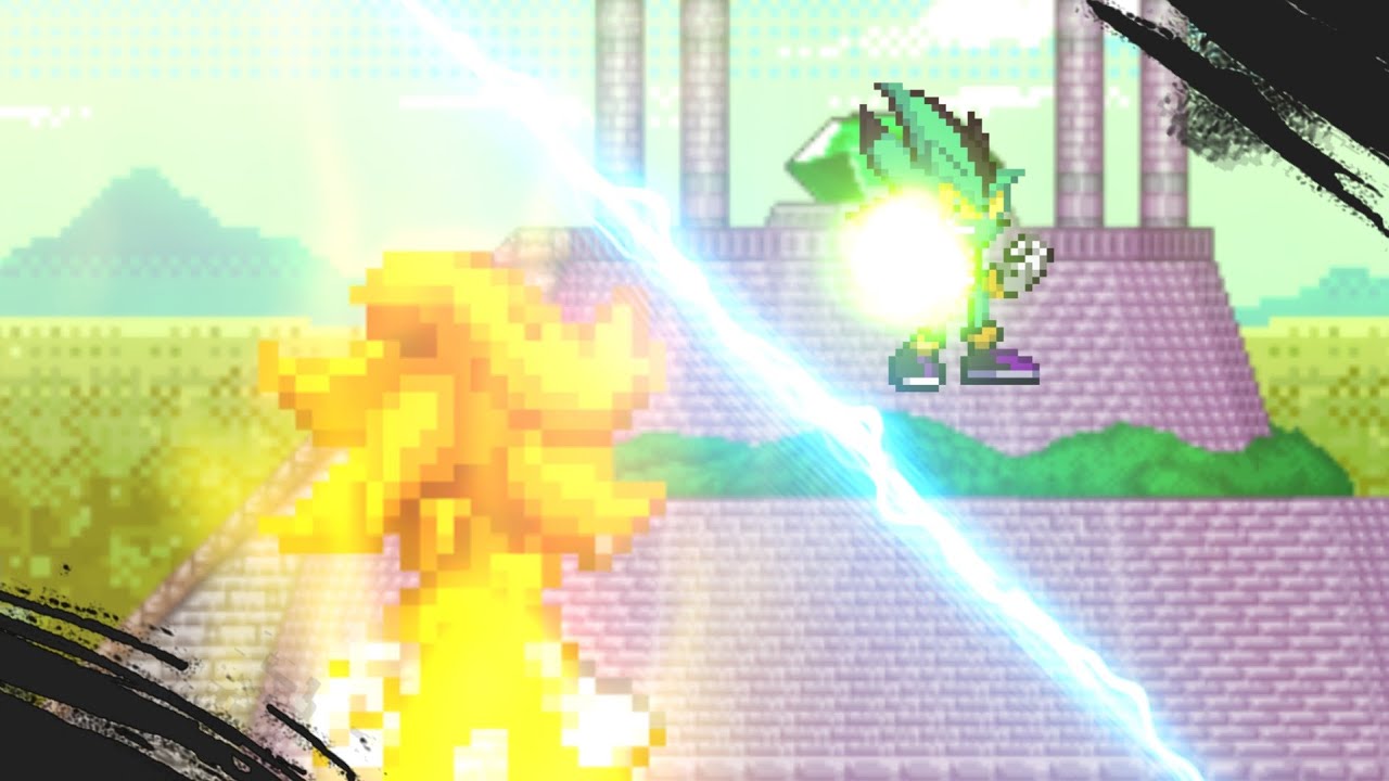 Sonic (All wisps) Vs Chaos Nazo
