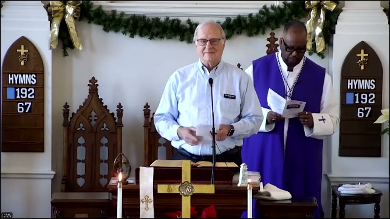 FCCWNH Virtual Worship Service for 1-4-2026