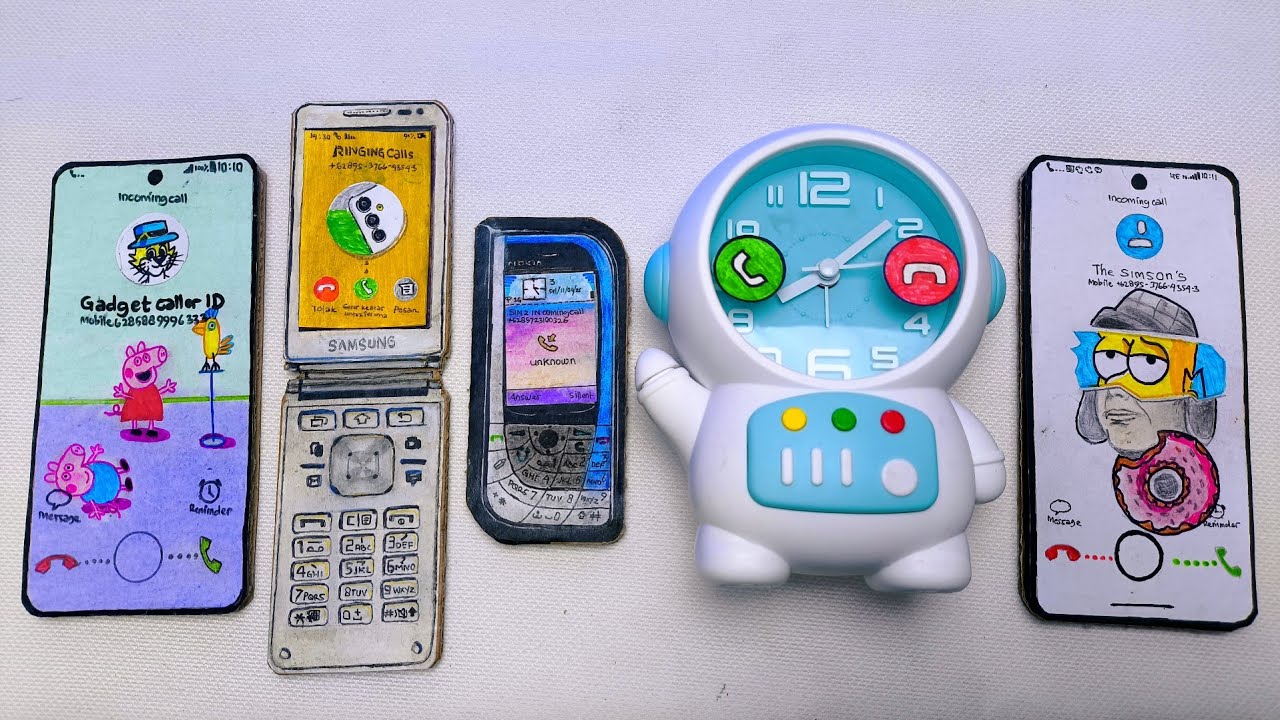 Vivo V50 vs Galaxy G1650 vs Nokia 610 vs Clock Alarm vs INFINIX incoming call