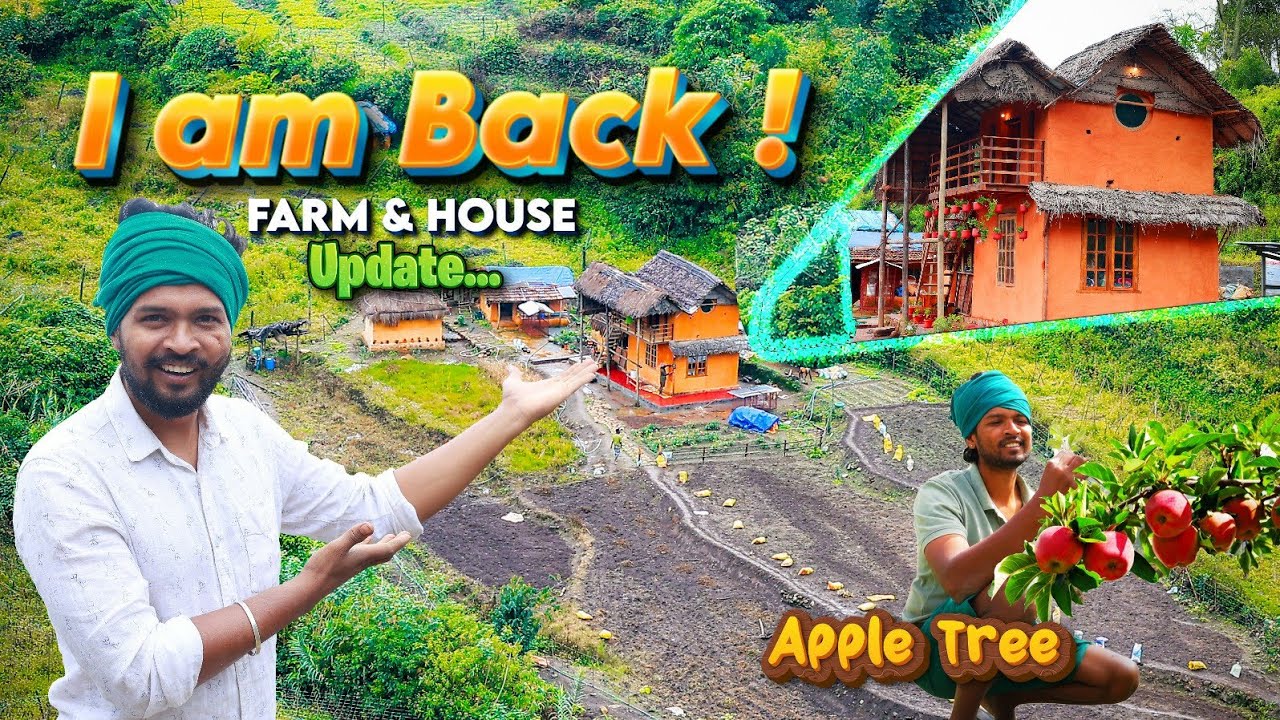 Back to Farm Life After Cook with Comali 🌾| My APPLE TREE Full of Flowers 🌸 | | Tamil Native Farmer