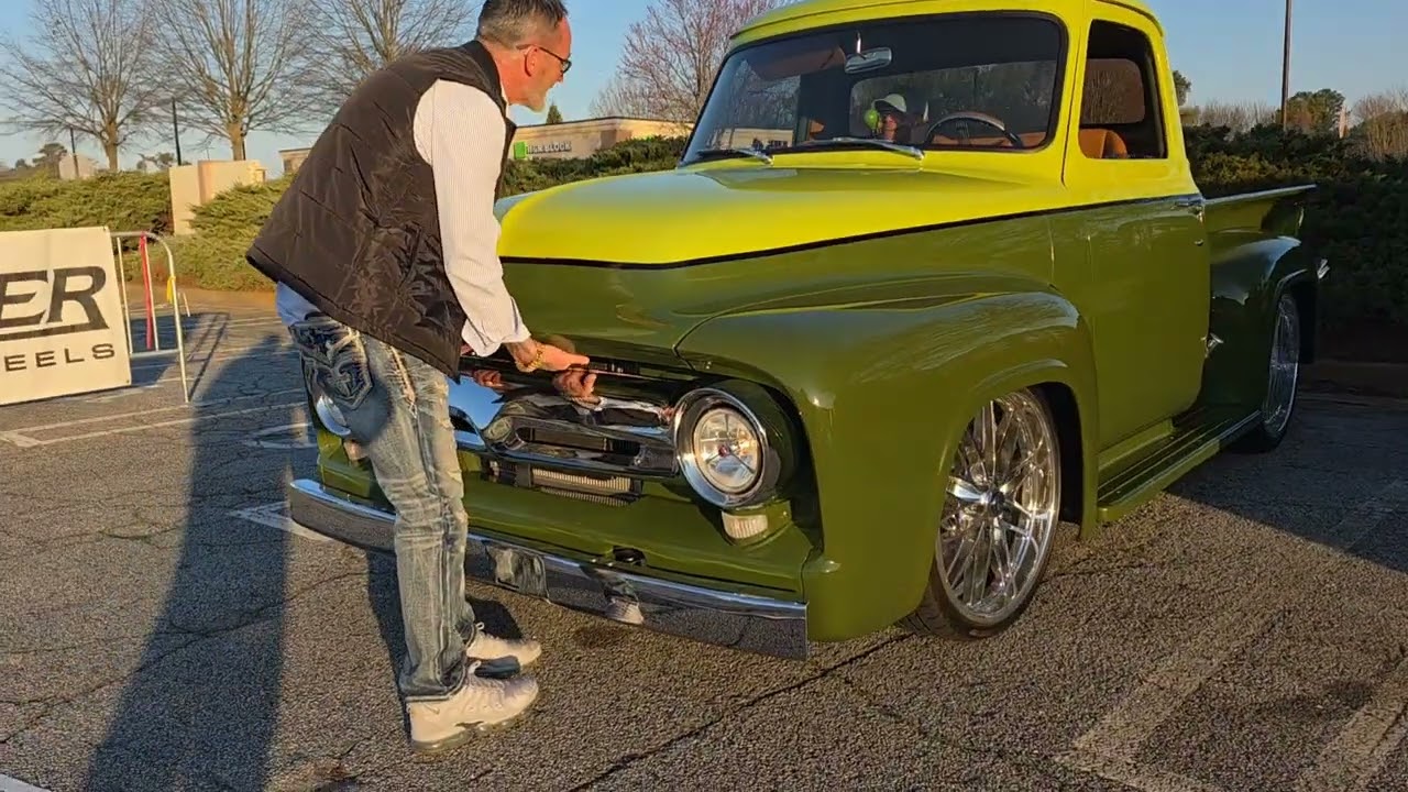 Custom 58 ford f-100 is a show stopper 