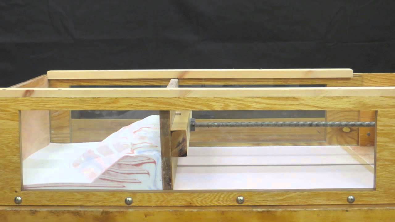 Sandbox experiment - erosion of a thrust wedge