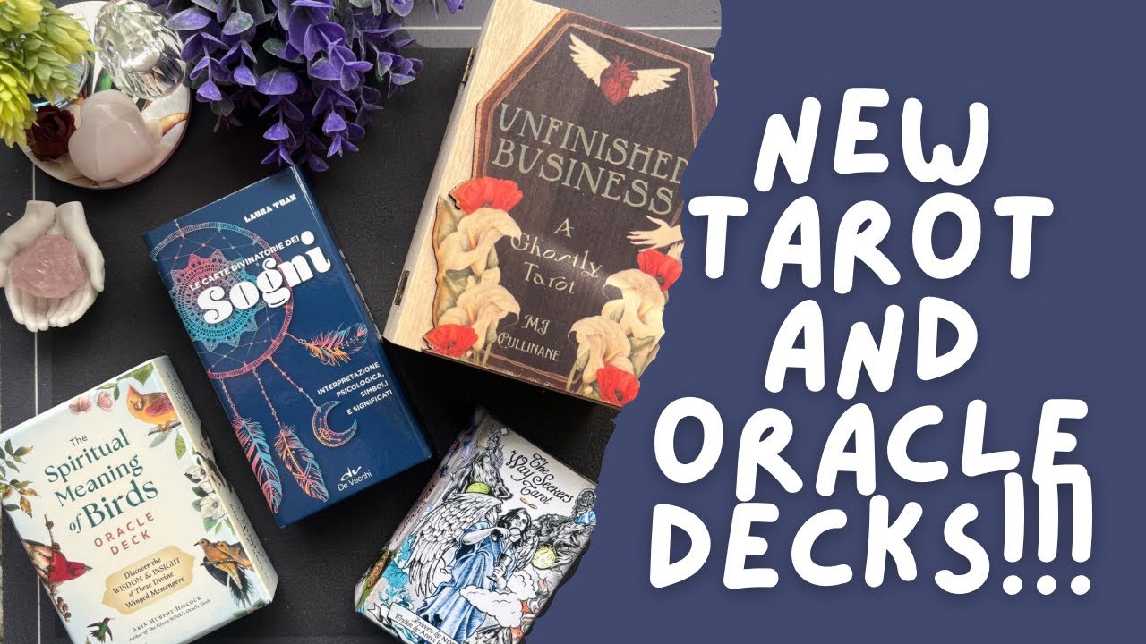 New Tarot and Oracle Decks in my Collection!!