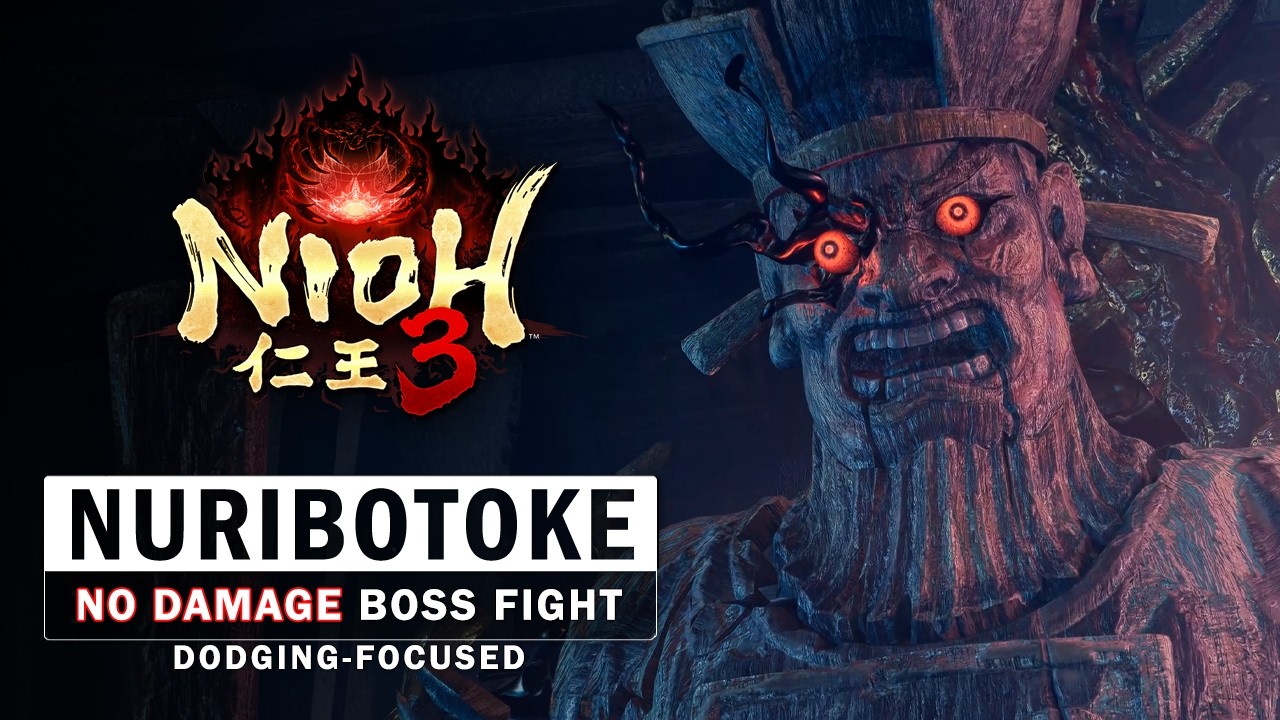 Nioh 3 - Nuribotoke Boss Fight (No Damage)
