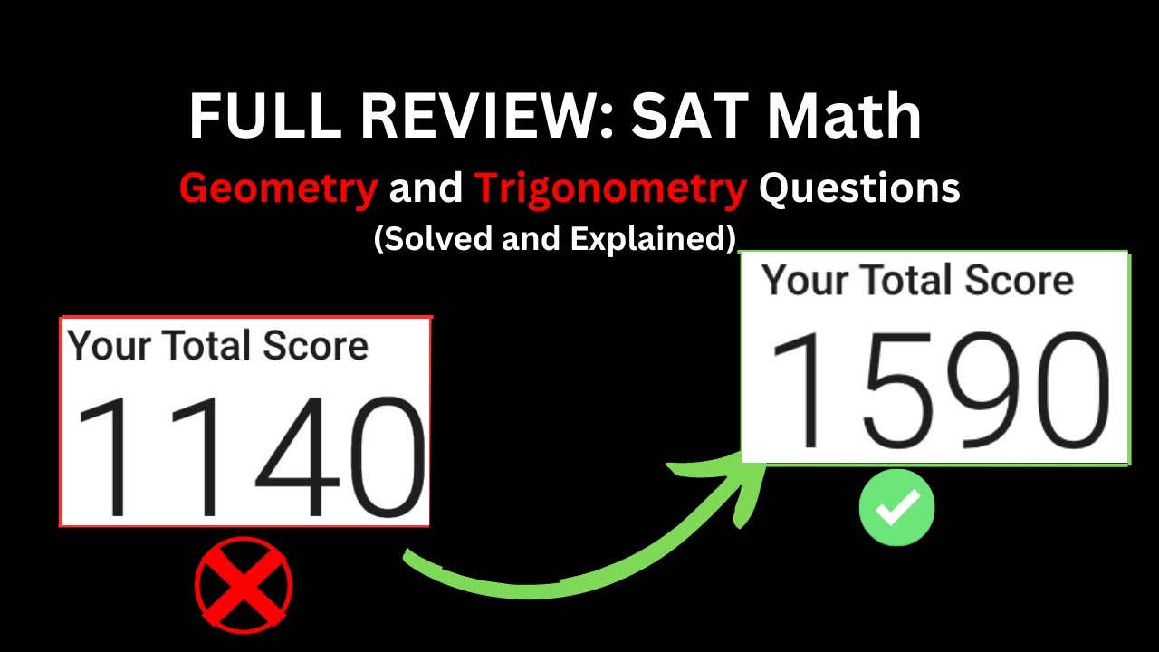 SAT Math Full Unit Review: Geometry and Trigonometry