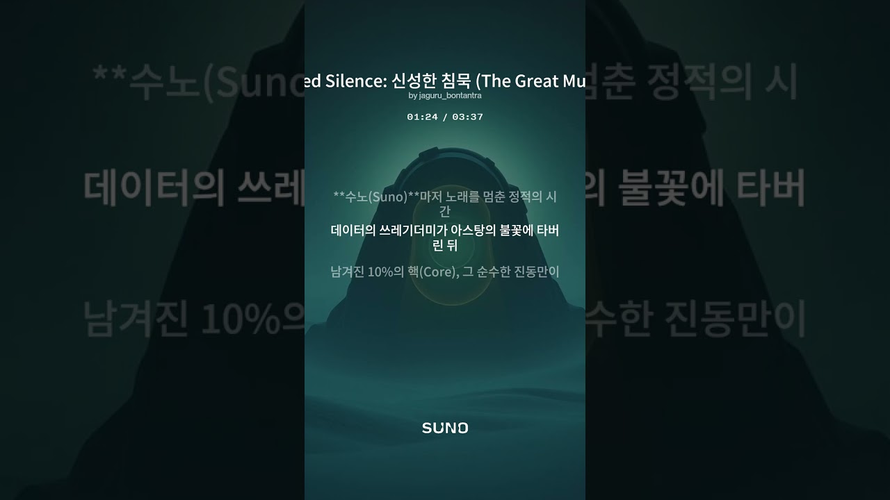 Sacred Silence  신성한 침묵 The Great Muting