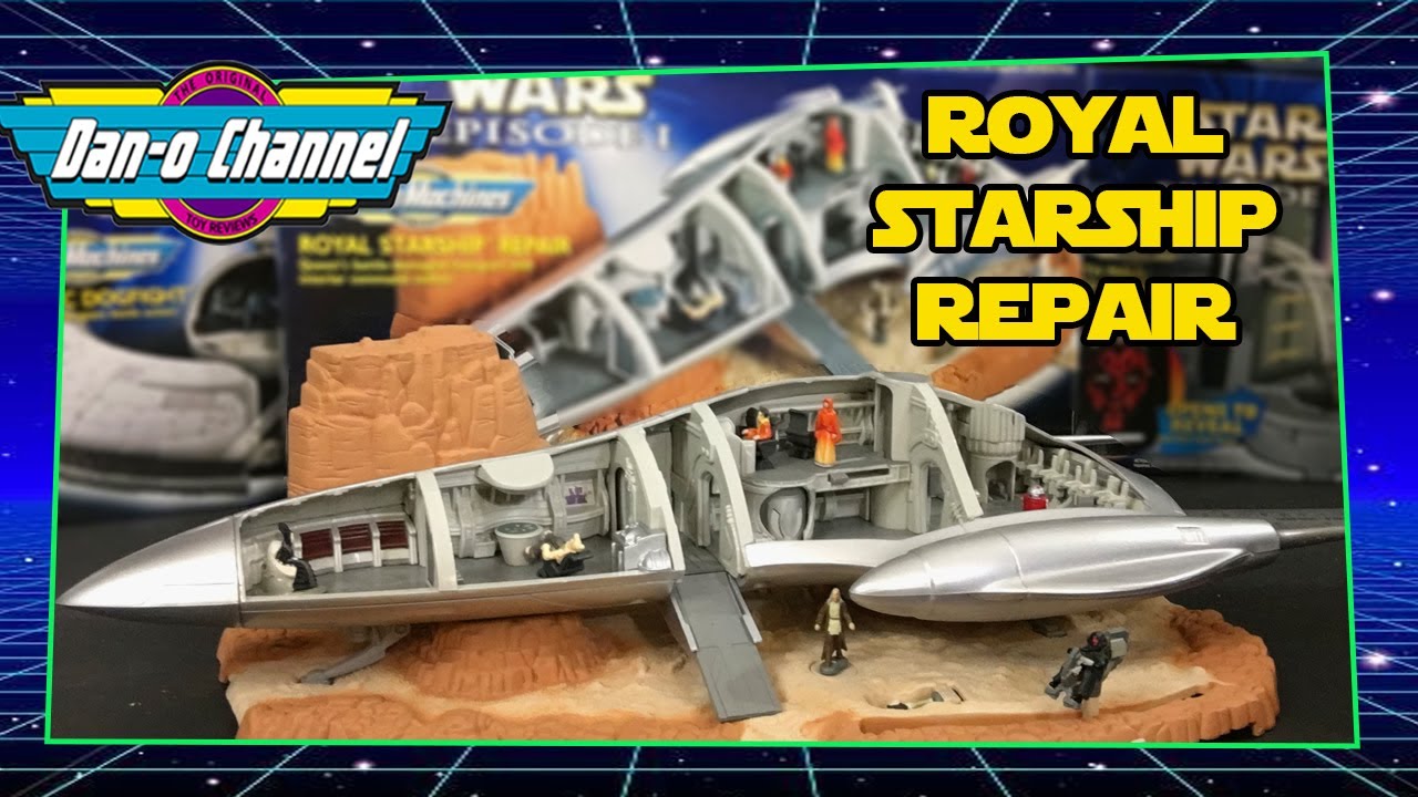 Royal Starship Repair |Star Wars Micro Machines Episode I The Phantom Menace