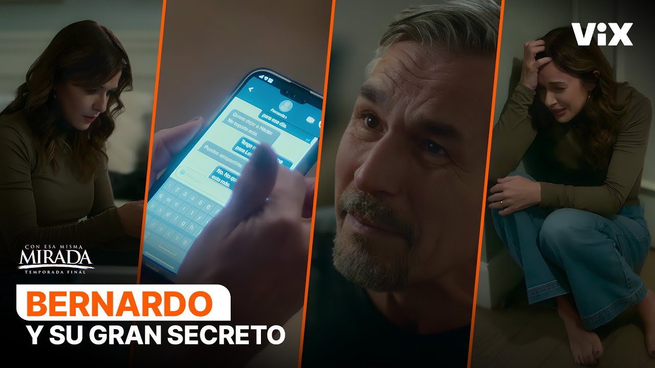 Alicia descubre el gran secreto de Bernardo | Con Esa Misma Mirada | ViX