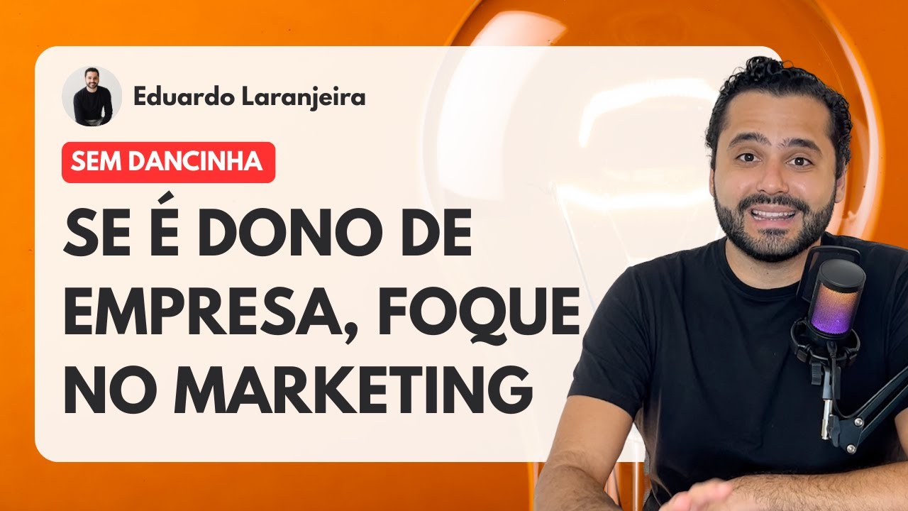 O Papel do Fundador no Marketing: NÃO terceirize