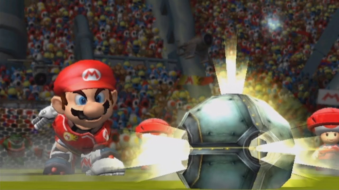 mario strikers charged wii raging and funny moments