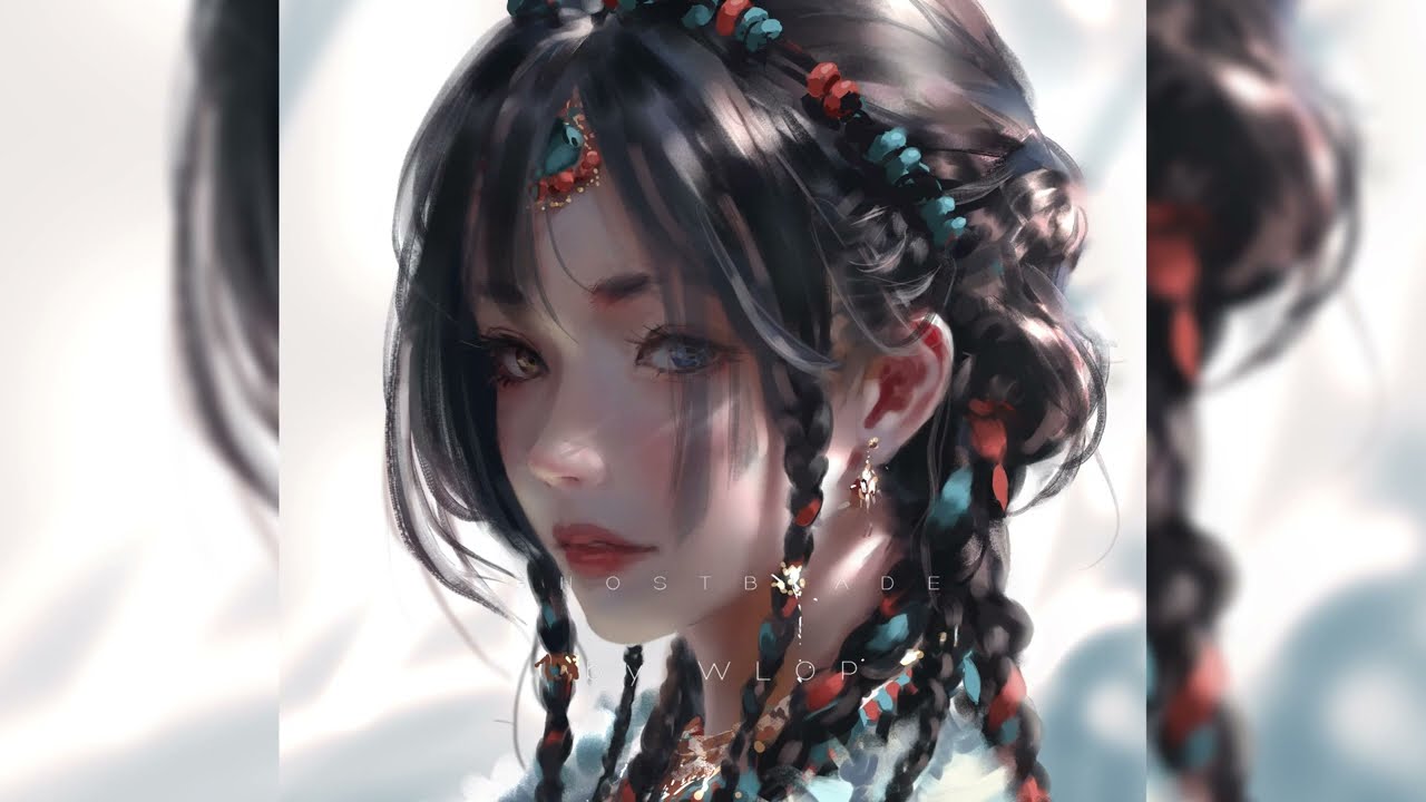 Photoshop painting process - Stella1