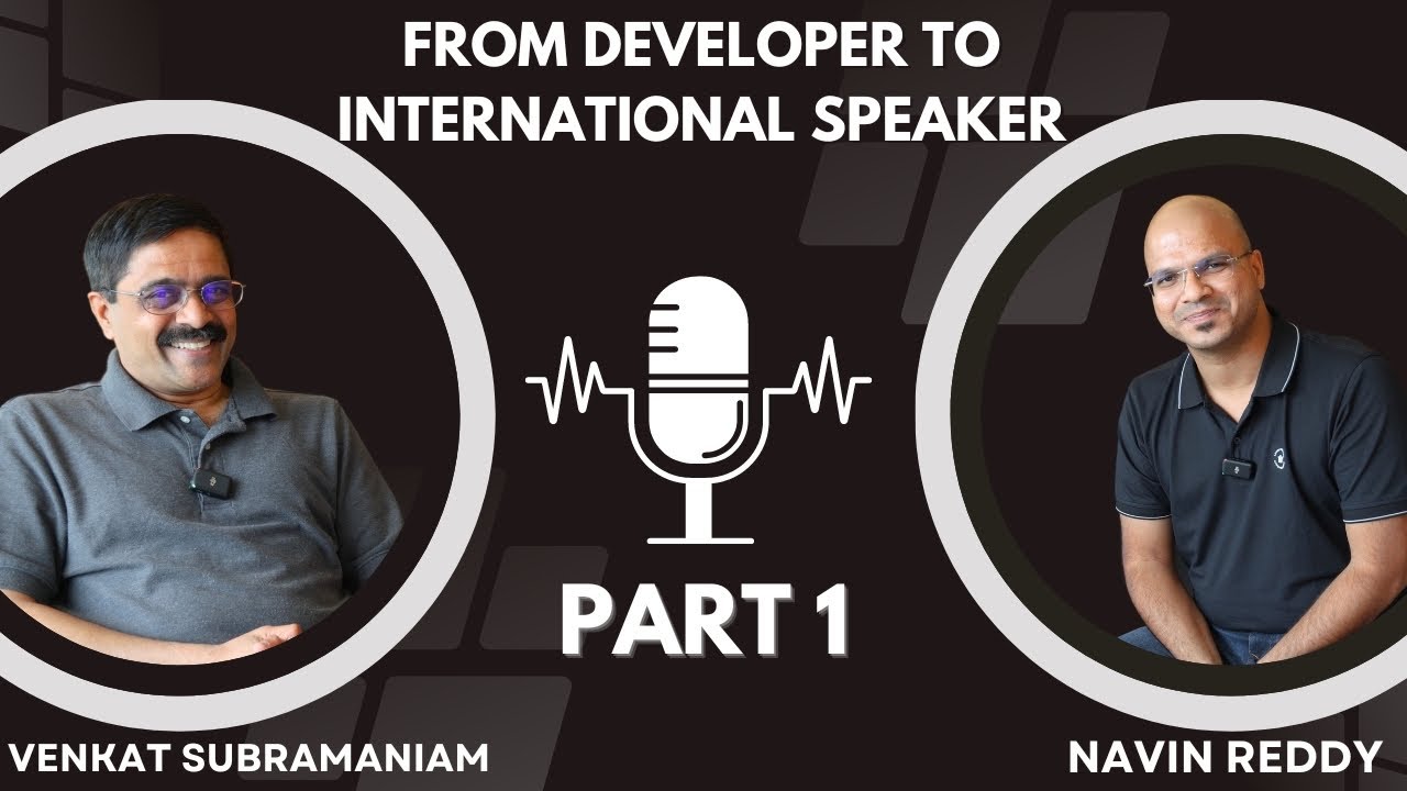 Venkat Subramaniam’s Journey from Developer to International Speaker