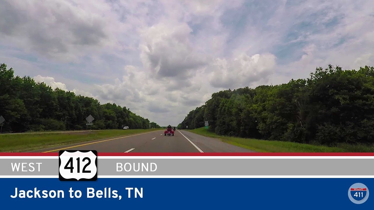 US Highway 412 - Jackson to Bells - Tennessee |  Drive America's Highways 🚙