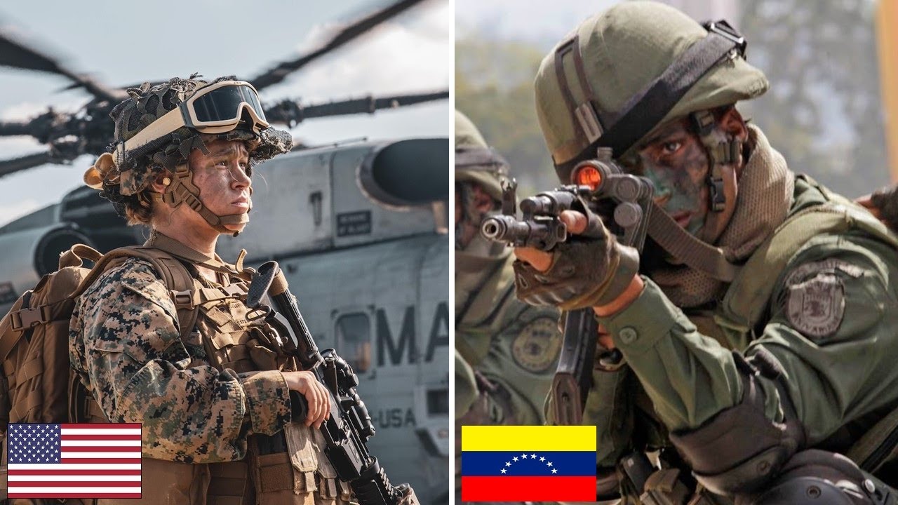 Marines de EE.UU. vs Infanteria de Marina de VENEZUELA en Poder Militar