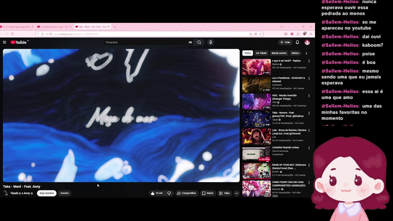 Livezinha fazendo coisas
