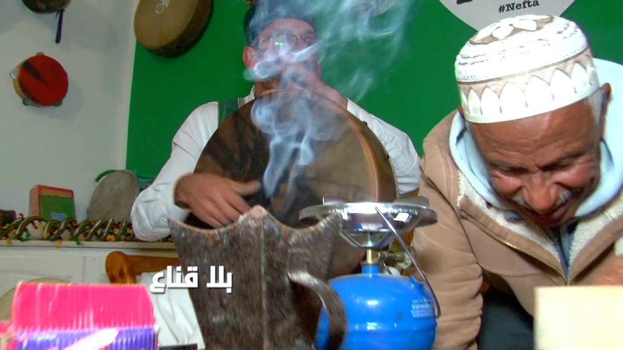 أقوى تخميرة مع حضرة نفطة في أجواء روحانية جريدية في قلب الجنوب على تخوم الصحراء