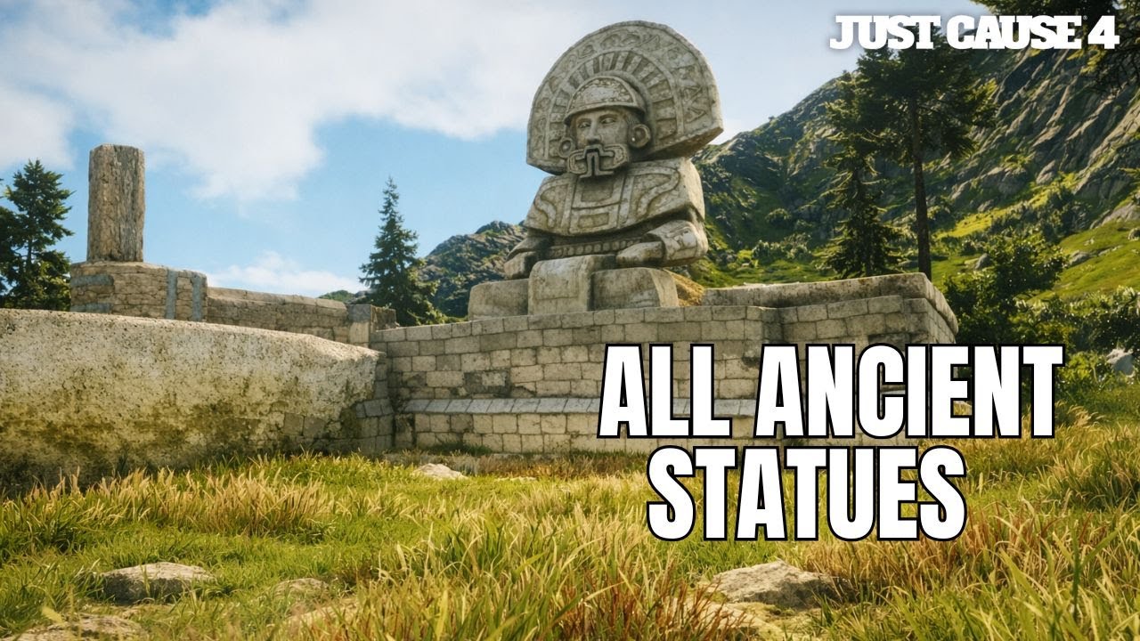 Just Cause 4 – All 12 Ancient Statue Locations (Show Me the Way Achievement)