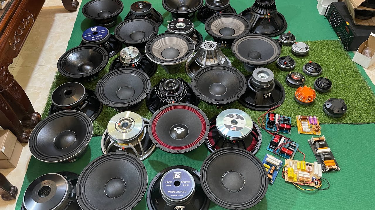 Tổng Đại Lý Loa Bass Rời + Trep Kèn + Phân Tần Loa + Vỏ Thùng Loa | Giá Siêu Rẻ | Lh 0988885815