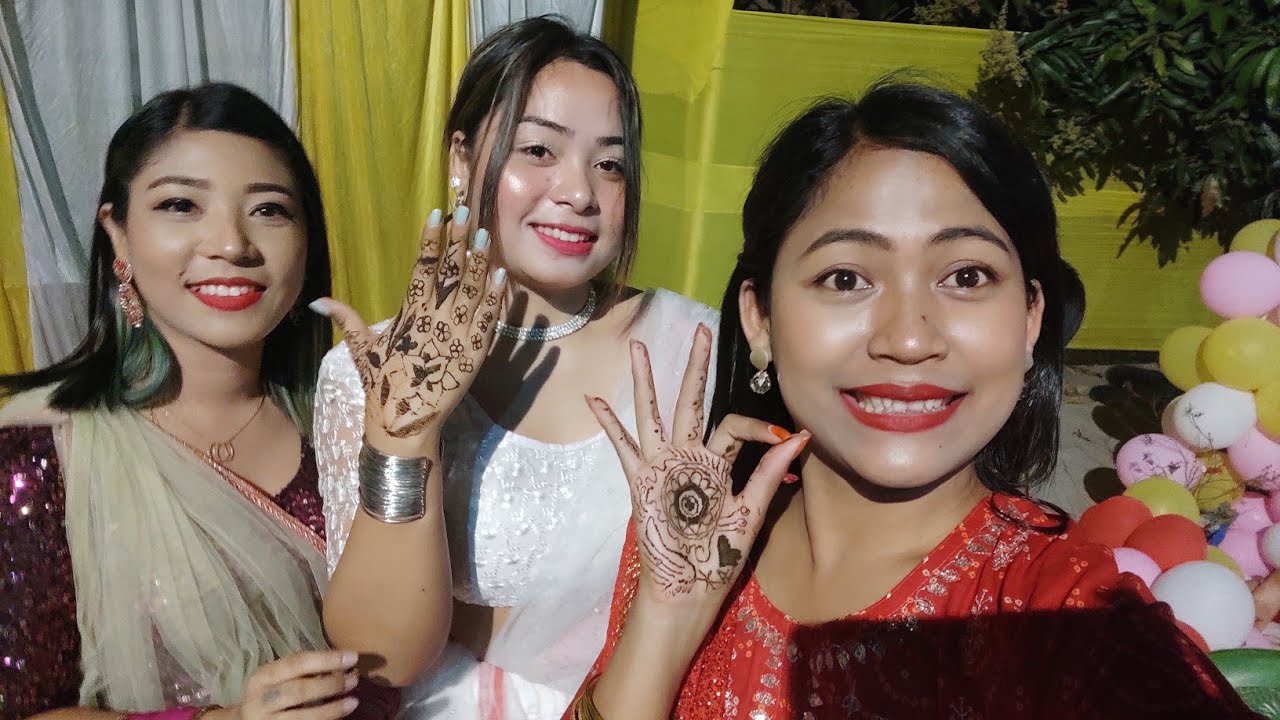 Mehendi function  || Dance || Masti || PrincyVlog|| Rangjali|| 💃💃