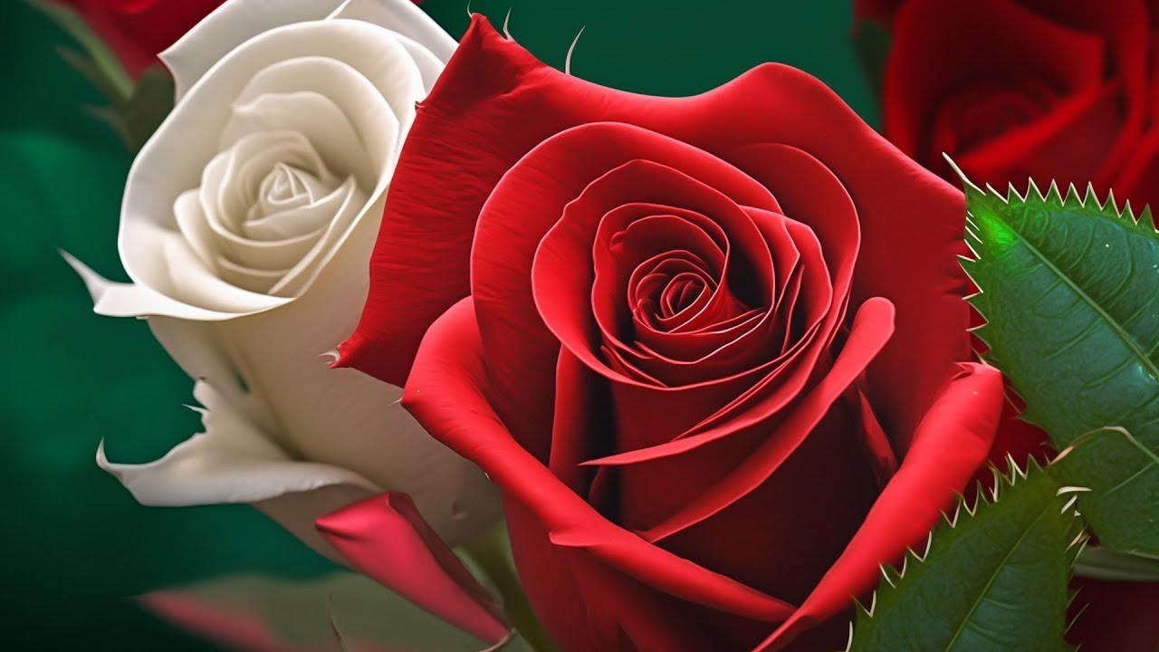Te pienso Te Quiero TE AMO CON TODA MI ALMA Mira este lindo video Té envío la primera rosa del día d