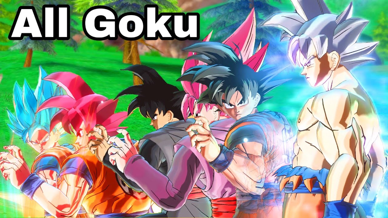 Playing ALL Gokus In Dragon Ball Xenoverse 2!