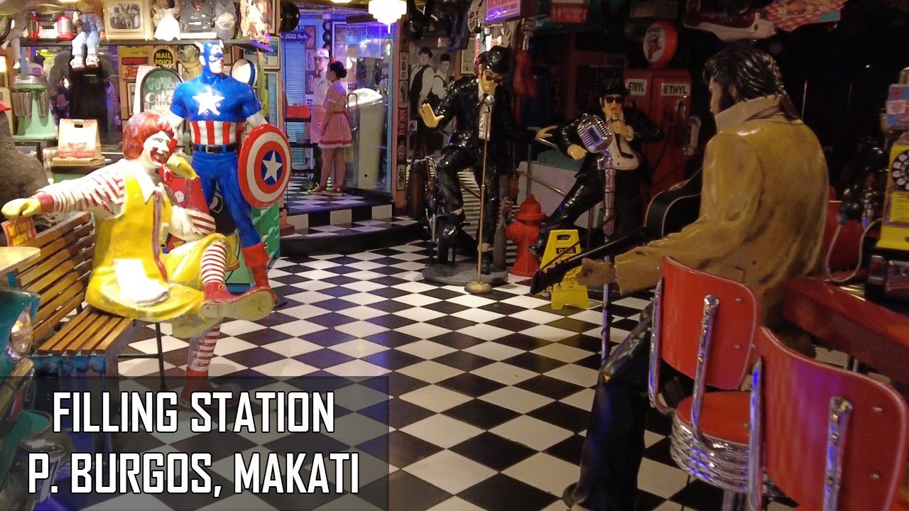The Famous Filling Station on P. Burgos Street, Makati