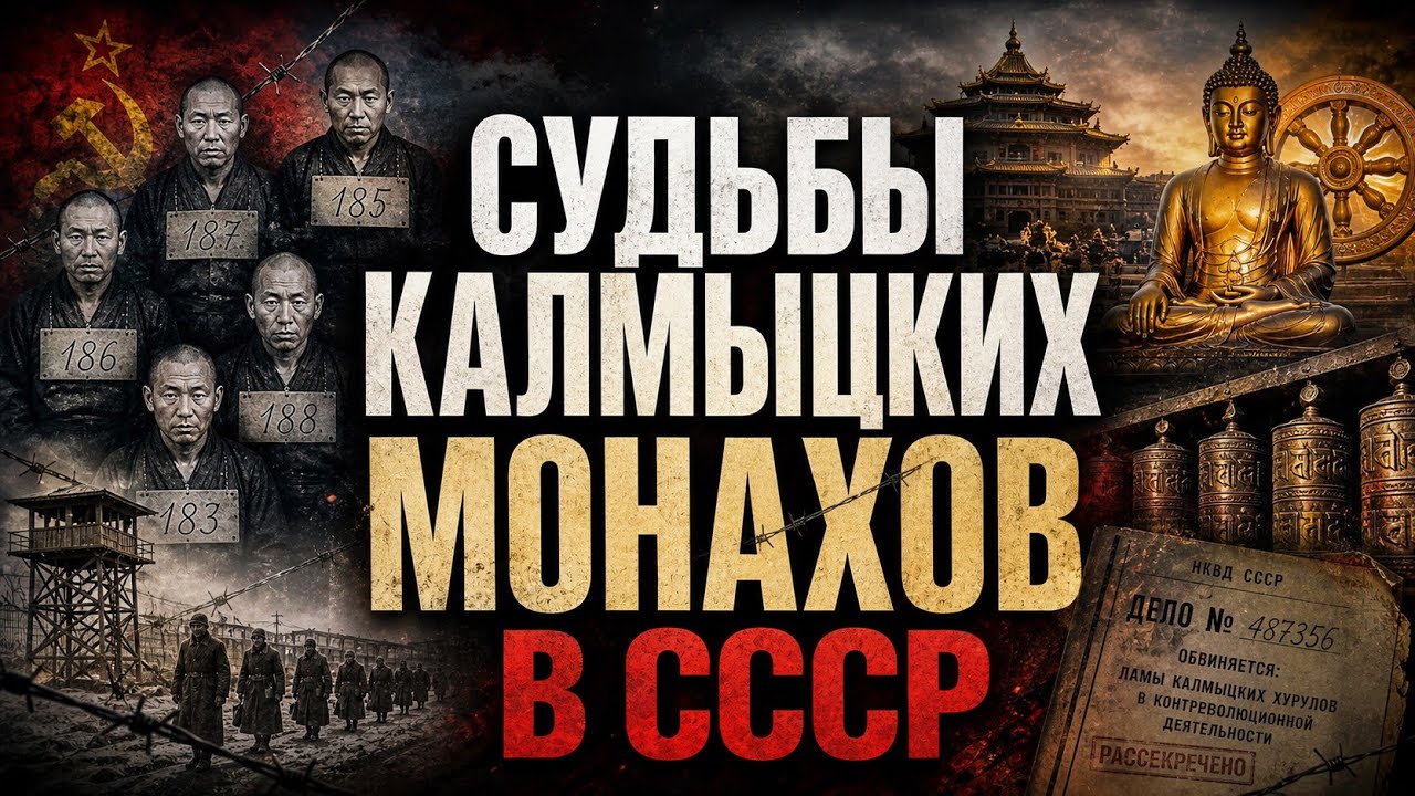 Судьбы Калмыцких монахов в СССР #elista #калмыкия #буддизм