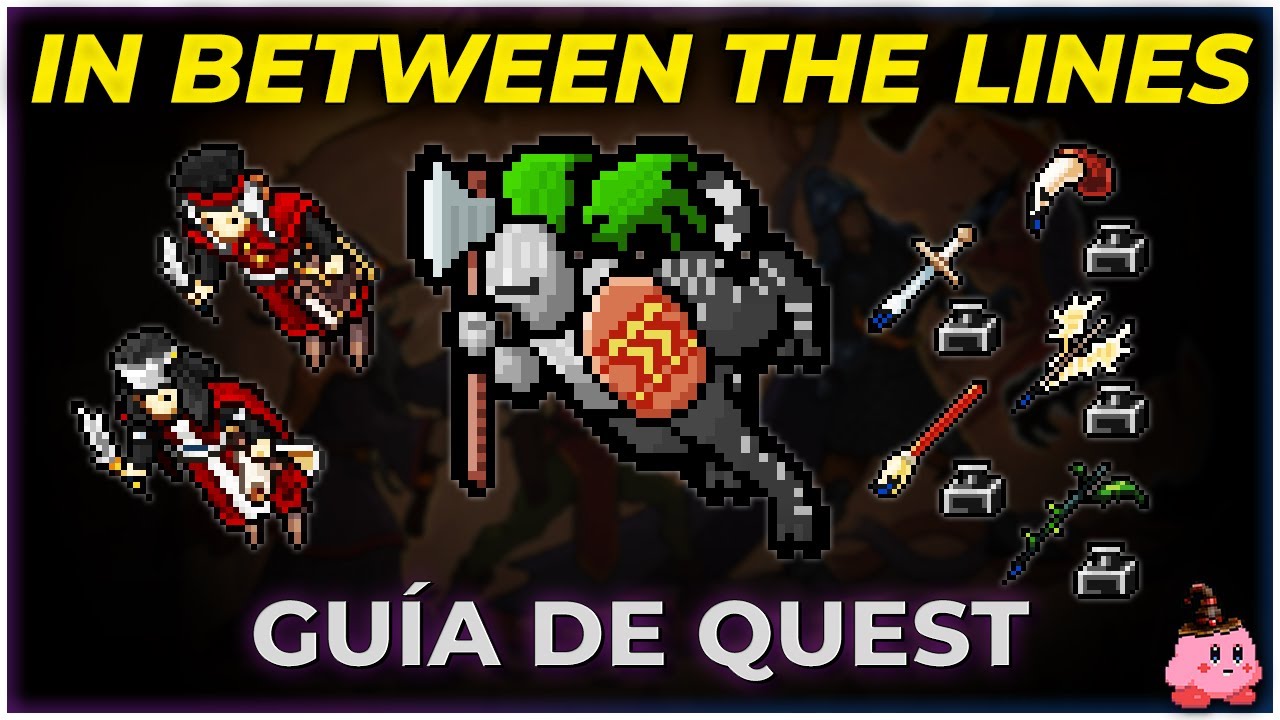 IN BETWEEN THE LINES - GU&Iacute;A DE QUEST (Todas las Vocaciones) 📖 Nueva Quest 2025