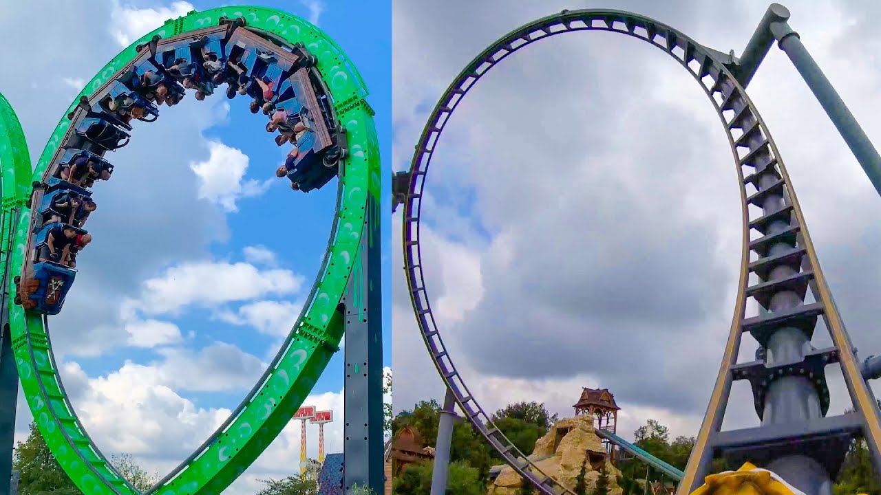 Riding Roller Coasters at Legendia in Poland!