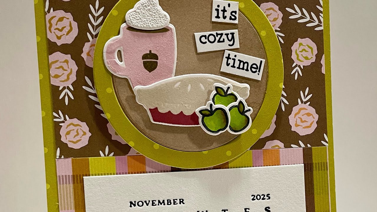 November Spellbinders BetterPress Calendar