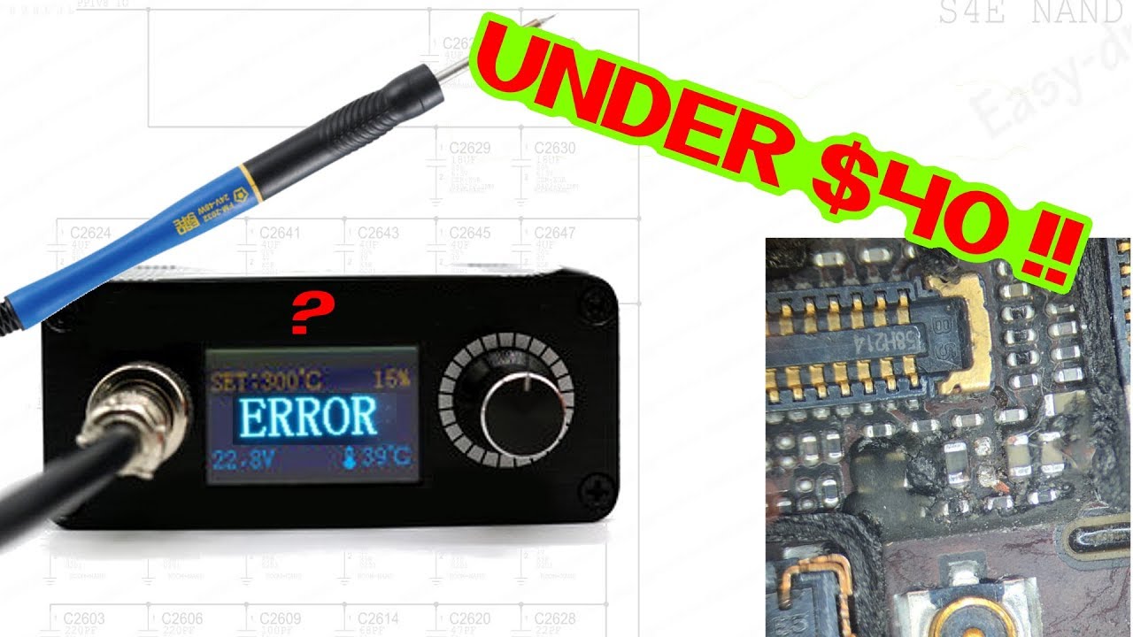 The BEST Soldering Iron for ModChips | Hakko T12 Clone
