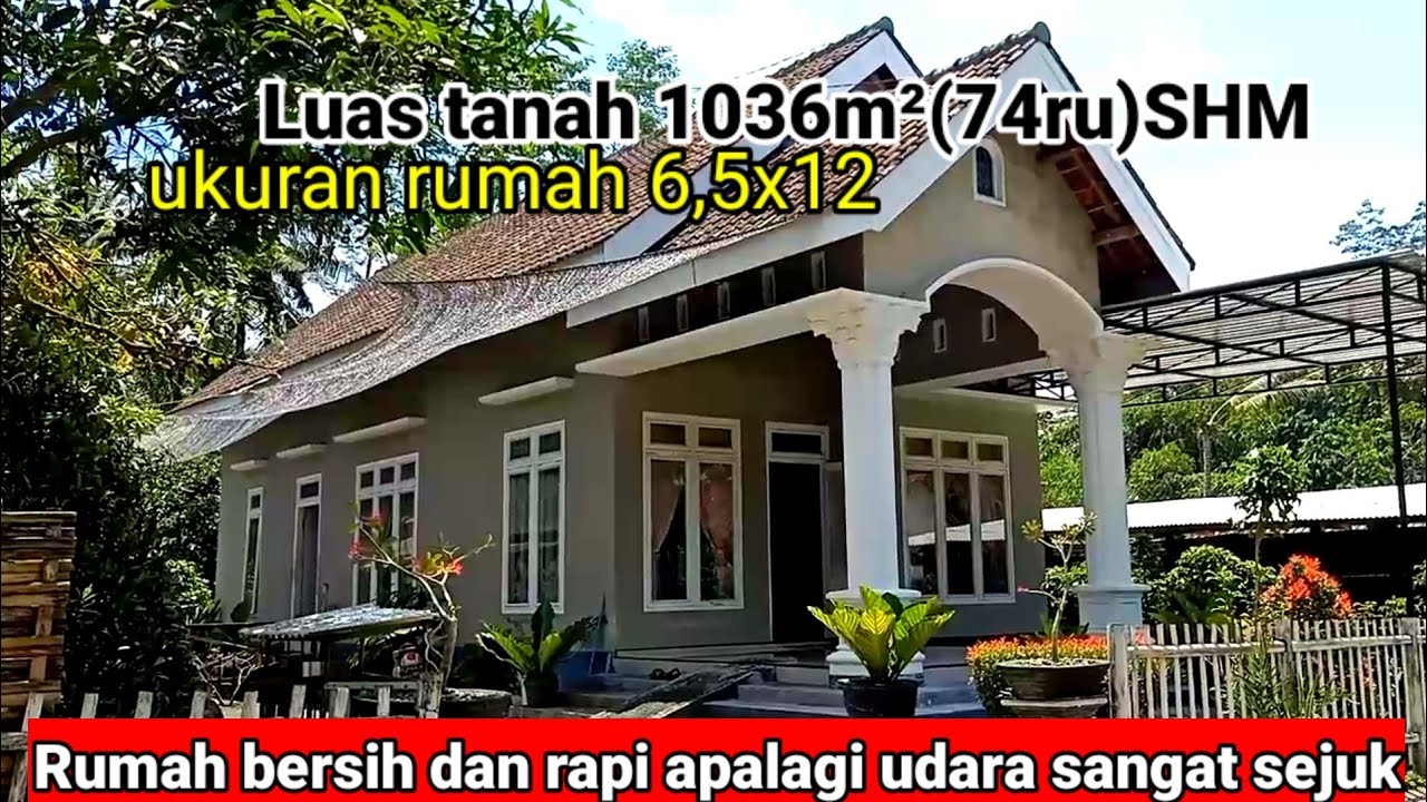 (Terjual)Rumah apik sejuk bersih asri tinggi di pedesaan ‼️Luas juga tanahnya