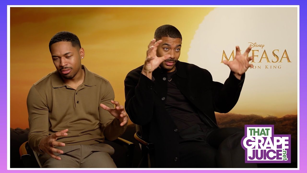 Mufasa: The Lion King Stars Aaron Pierre & Kelvin Harrison Jr. Talk EPIC Prequel, Blue Ivy, & More